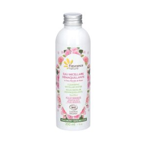 Eau micellaire démaquillante à l’eau florale Rose 200 ml