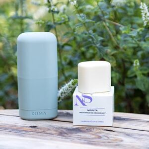 Déodorant solide Nepita naturel et vegan rechargeable avec étui KIIMA OFFERT