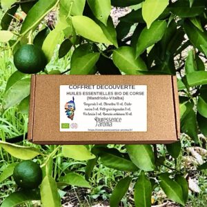 Coffret découverte huiles essentielles bio de Corse