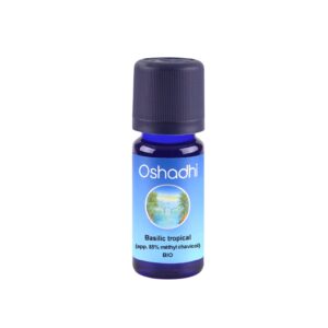 Basilic tropical (app.85% méthyl chavicol) bio huile essentielle 5 ml
